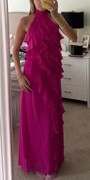 CeCe Dress Pink Hot thumbnail 1