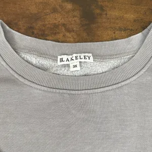 Blakeley gray minimalist boxy casual pullover comfy 3/4 sleeve sweater size 3x thumbnail 6