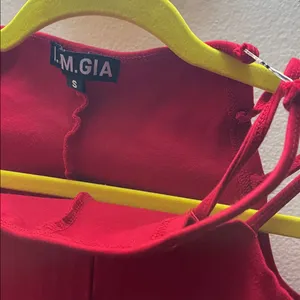 I.AM.GIA Lucid Pants in red small (ALTERED hem as been cut) thumbnail 8