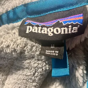 Patagonia Women’s Re-Tool Snap-T Fleece Pullover Medium Gray Teal GUC Polartec thumbnail 3