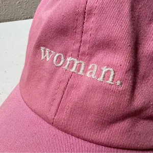 Hat Beast Pink Woman Embroidered Hat thumbnail 3