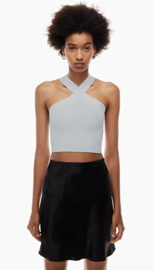 Sculpt Knit Criss Cross Tank thumbnail 2