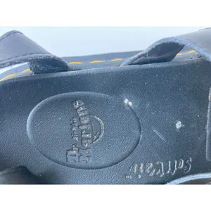 Dr Martens Blaire Edgy Grunge Lite Chunky Platform Strap Black Leather Sandals 6 thumbnail 7