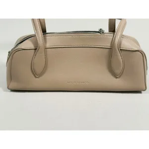 Melie Bianco Tilda Vegan Leather Shoulder Bag Beige Tan Minimalist Old Money thumbnail 4