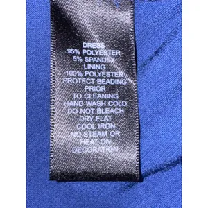 Jessica Howard Womens Evening Dress Blue Halter Beaded Neck & Waist Size 12 thumbnail 6