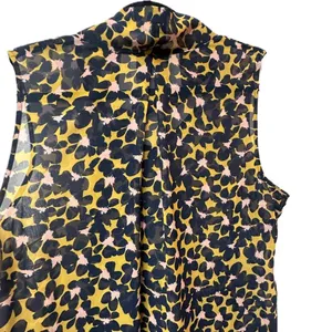Cabi‎ By Anthropologie Flynn Floral Tie Top Size Large thumbnail 5