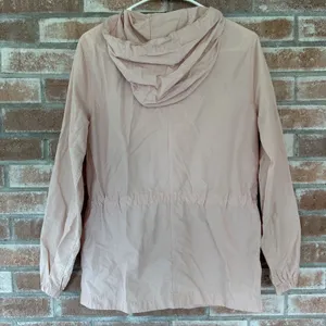 Jack Wills Hooded Zip Up Spring Jacket Size 6 Pink thumbnail 4
