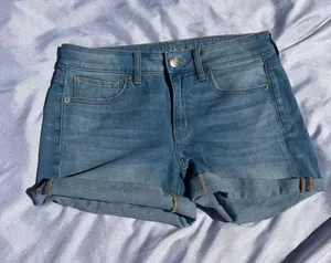 American Eagle midi Jean shorts thumbnail 1