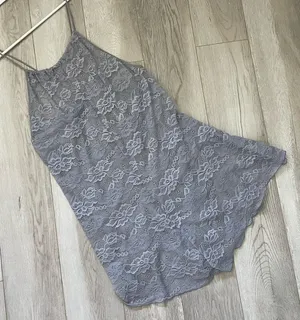 Free People Romper lace high neck womens Purple (medium) boho sheer loungewear thumbnail 1