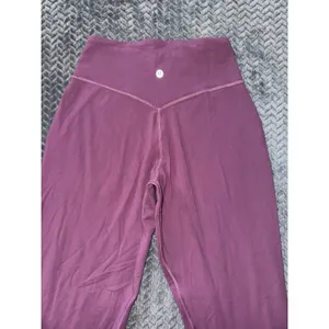Lululemon‎ Women's Align High Rise Jogger Pants Front Pockets Plum Size 4 thumbnail 5