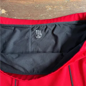 Tail Red and Black Pleated Athletic Collegiate Tennis Skort ~ Size XL 💚🍄 thumbnail 4