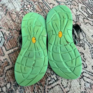 Chacos Women’s ZX2 Classic Double Green/Blue Stripe Size 7 Athletic Sandals thumbnail 7