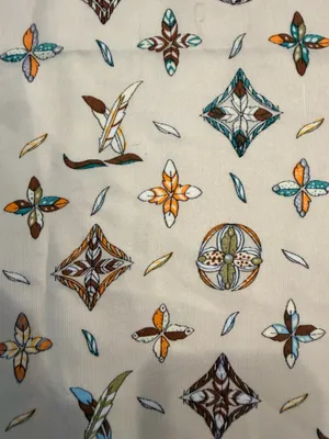 VINTAGE | Classic, square scarf Multiple thumbnail 10