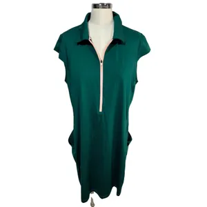 Walter Hagen P11 Golf Dress XXL NWT Forest Green Zip Polo Sporty Preppy Athletic thumbnail 7