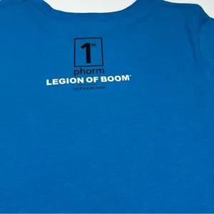 1st Phorm Legion of the Boom Womens Size 2XL Blue‎ Short Sleeve Shirt Health thumbnail 6