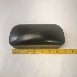 Coach Sunglasses Leather Hard Eyeglass Case Black Storage Accessories Classic thumbnail 5