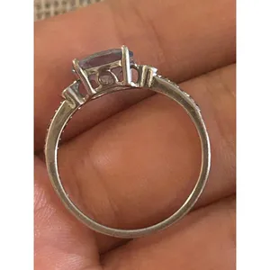 Lot a394 ring size 10 nvc 925 sterling silver thumbnail 8
