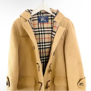 Burberry Brit classic toggle wool duffle coat EUC thumbnail 8