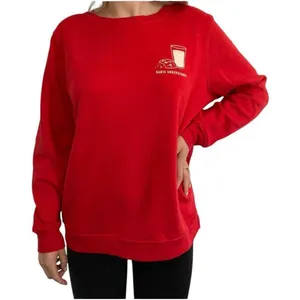 Womens Old Navy Christmas Holiday Santa Understands Graphic Vintage Sweatshirt M thumbnail 1