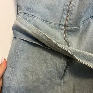 Amanda Uprichard Fae Denim Dress thumbnail 4