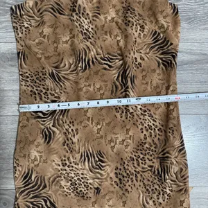 Y2K Vintage Dressbarn Women's Maxi Dress Animal Print‎ Sleeveless Brown Size 8 thumbnail 7
