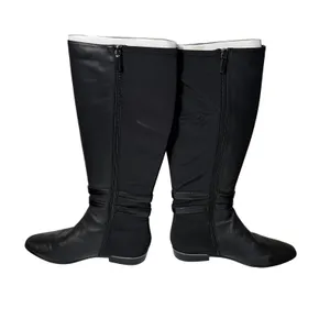 White House‎ Black Market Alexa Tall Boot High Zip Leather Riding Womens 7.5 thumbnail 2