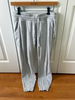 Lululemon Warm Down Jogger *Velour in Heathered Core Ultra Light Grey thumbnail 2