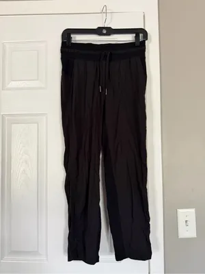 Lululemon Black Dance Joggers Elastic Waist thumbnail 3