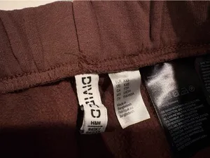 Brown H&M Joggers thumbnail 2
