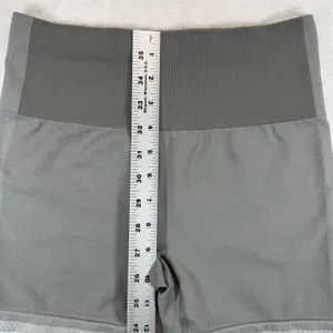 Outdoor Voices High‎ Rise Warmup Shorts Athletic Compression Gray Size M thumbnail 3