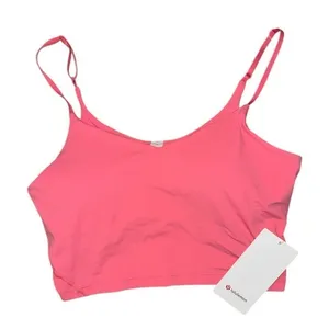 Lululemon Athletica NWT Align cropped cami tank Sakura pink A/B women’s size 14 thumbnail 1