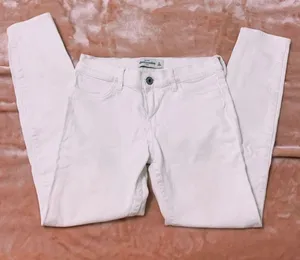 Abercrombie Kids White Jeans thumbnail 7