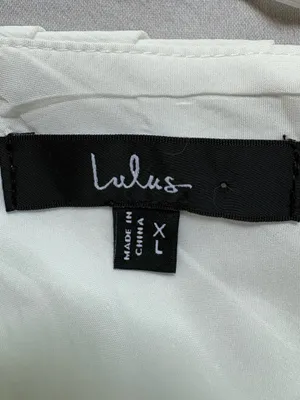 Lulus Amalfi Coast White Pleated Flutter Sleeve Mini Dress XL thumbnail 2