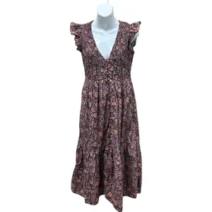 Anthropologie The Peregrine Midi Dress Size XS thumbnail 9