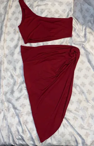 Skirt Set Red Size L thumbnail 1