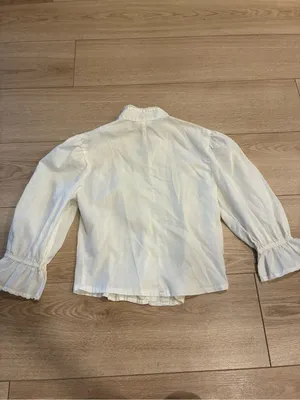 Jessica’s Gunnies Gunne Sax Women’s Cottagecore Prairie Top Size S *READ thumbnail 6