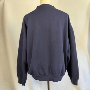 Vintage Disney Winnie the Pooh Sweatshirt XL Navy‎ Blue Brazos Sportswear USA thumbnail 3