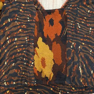 Conditions Apply Puff Long Sleeve V-Neck Blouse Women’s Size Small Anthropologie thumbnail 9