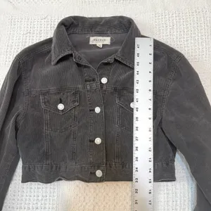 Pacsun XS S corduroy cropped trucker jacket coat C 2996 thumbnail 4