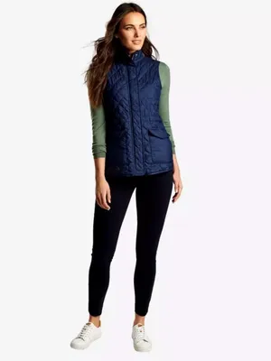 NWT Peter Millar Addison Quilted Travel Vest Navy M Medium Golf *CC customized* thumbnail 5
