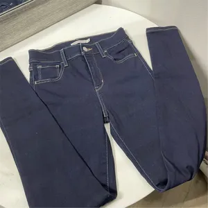Levi's Women's 720 High Rise Super Skinny Jeans Size 26 Dark Blue thumbnail 1