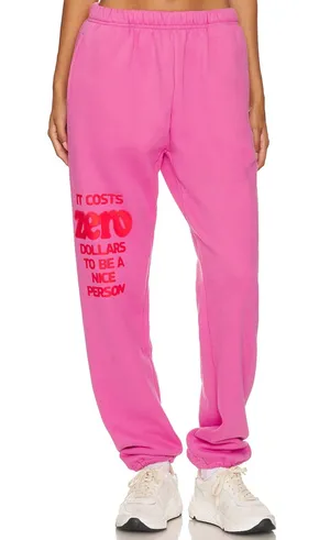 The Mayfair Group /Revolve M/L Hot Pink Sweats thumbnail 1