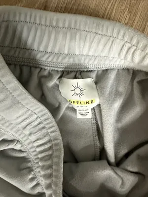 Offline aerie Light Gray Velour Jogger Pants Size XS thumbnail 2