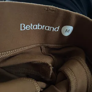 Classic Betabrand Two-Pocket DPYP Dress Yoga Pant Sz M Straight Stretch Nutmeg thumbnail 7