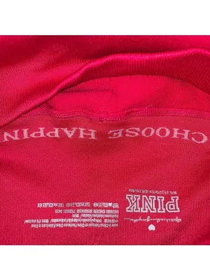 VS PINK Thick Knit Hot Pink High Waist Seamless Leggings M/L thumbnail 4
