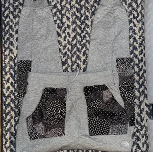 The north face reflective grey jogger thumbnail 1