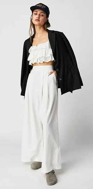Free People Danelle Pant Matching Set thumbnail 1