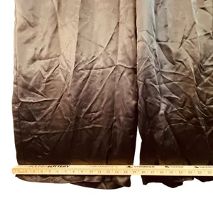 Athleta Calm‎ Cool Jumpsuit M Black Cupro Wide Leg Strappy Minimalist Chic Flowy thumbnail 8