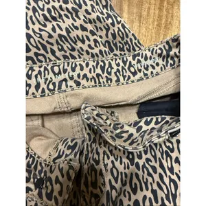 The Limited Jeans Womens Size 6R Animal Print Mid Rise Skinny Pants thumbnail 2