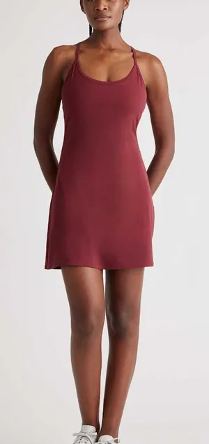 Quince Maroon‎ Red Ultra Form Active Dress thumbnail 1
